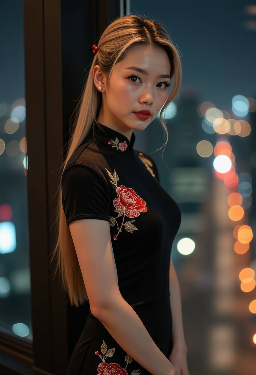 北河夜渡海报